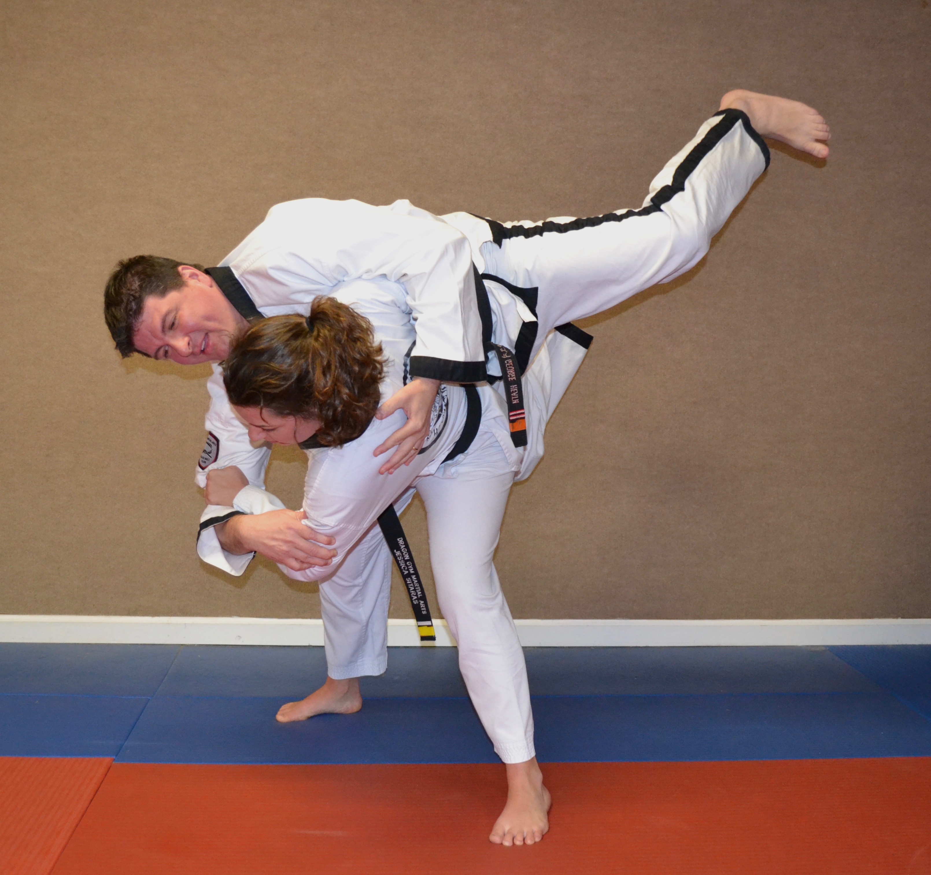 Martial Arts Technique being demonstrated